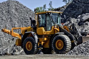 Heavy machinery used for mining solutions
